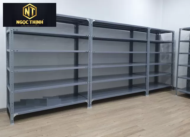 Kệ sắt V lỗ ráp liên kết Kệ sắt V lỗ ráp liên kết
